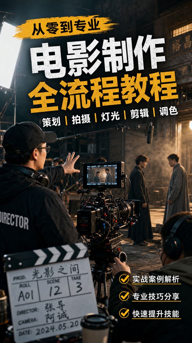 母狗传媒-电影制作幕后传媒演示